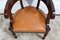 Early 19th Century Restoration Mahogany Desk Armchair, Image 4