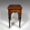 Victorian English Walnut Gentlemans Card Table by James Phillips, 1840s 5