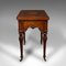 Victorian English Walnut Gentlemans Card Table by James Phillips, 1840s 6