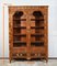 Late 19th Century Louis XV Style Narrow Walnut and Thuja Bookcase 22