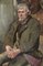 Otto von Faber Du Faur, Homme assis dans l'atelier, Aquarelle 2