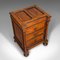 Victorian English Artists Materials Table in Oak by Roberson & Co, 1870s, Image 8