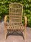 Vintage Rattan Sessel, 1970, 4 . Set 3