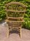 Fauteuils Vintage en Rotin, 1970, Set de 4 7