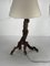 Lámpara de rama de vid orgánica brutalista grande, Francia, años 50, Imagen 12