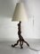 Lámpara de rama de vid orgánica brutalista grande, Francia, años 50, Imagen 1