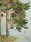 Themistokles von Eckenbrecher, Norwegian Pine Grove, 1901, Watercolor 3