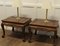 Mid-Century Folk Art Olive Wooden Table 6
