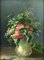 Jean-Baptiste Robie, Stillleben mit Wiesenblumen, Öl auf Leinwand 1