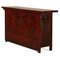 Red Lacquer Decorative Sideboard, 1890s, Image 4