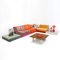 Canapés Modulables Mah Jong Landscape par Hans Hopfer & Missoni pour Roche Bobois, Set de 14 2