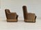 Danish Velour Chairs, 1970s, Set of 2 16