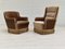 Danish Velour Chairs, 1970s, Set of 2 1