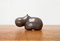 Mid-Century Ceramic Hippo Figurine, 1960s, Image 8