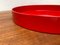 Vintage Space Age Red Tray from Boltze Design, 1970s 7