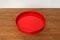 Vintage Space Age Red Tray from Boltze Design, 1970s 5