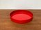 Rotes Vintage Space Age Tablett von Boltze Design, 1970er 4