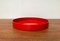 Vintage Space Age Red Tray from Boltze Design, 1970s 3