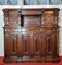 Renaissance Style Notary Cabinet in Walnut, 1800s, Image 1