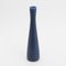 Blaue Vase von Palshus, 1960er 7