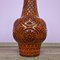 Orange Floor Vase from Bay Keramik, 1960s 5