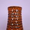 Orange Floor Vase from Bay Keramik, 1960s 4