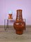 Orange Floor Vase from Bay Keramik, 1960s 7