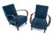 Art Deco Armchairs by J. Halabala Model H-227, Czechoslovakia, 1930s, Set of 2, Image 4