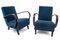 Art Deco Armchairs by J. Halabala Model H-227, Czechoslovakia, 1930s, Set of 2, Image 1