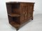 Brutalist Cupboard in Oak attributed to Charles Dudouyt, 1940s 2