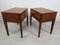 Scandinavian Bed and Nighstands, 1960s, Set of 3 12