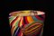 Murano Murrine Round Multicolor Italian Vase, 1980s 9