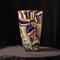 Murano Murrine Round Multicolor Italian Vase, 1980s 6