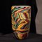 Murano Murrine Round Multicolor Italian Vase, 1980 5