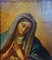 Artiste de l'école italienne, Vierge Marie en prière, années 1700, huile sur toile, encadrée 2
