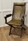 Edwardian Steamer Folding Leather Deck Chair, 1890s, Image 12