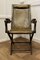 Edwardian Steamer Folding Leather Deck Chair, 1890s, Image 1