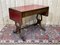 English Desk in Mahogany with Top Leather, 1950s 10