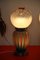 Lámparas de mesa de Murano Swirl era espacial de Mazzega, Italia, años 70. Juego de 2, Imagen 10