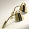 Mid-Century Adjustable Wall Lamps in Brass by Jacques Biny for Luminalité, 1950s, Set of 2 20