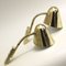Mid-Century Adjustable Wall Lamps in Brass by Jacques Biny for Luminalité, 1950s, Set of 2, Image 20