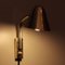 Lámparas de pared ajustables Mid-Century de latón de Jacques Biny para Luminalité, años 50. Juego de 2, Imagen 4