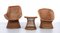 Rattan Chairs and Table from Rohé Noordwolde, 1965, Set of 3 10