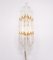 Hollywood Regency Cut Crystal Glass Wall Lamp from Venini, 1975, Image 3