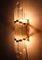 Hollywood Regency Wandlampe aus geschliffenem Kristallglas von Venini, 1975 8