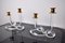 Brezel Kerzenständer aus Acrylglas von Dorothy Thorpe, 1970, 2er Set 6