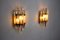 Murano Glass Sconces from Venini, Italy, 1970s, Set of 2 6