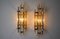 Murano Glass Sconces from Venini, Italy, 1970, Set of 2 4