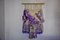 Purple Textured Macrame Wall Tapestry, Spain, 1970s 9