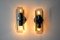 Black Murano Glass Sconces from Veca, Italy, 1960s, Set of 2, Image 4